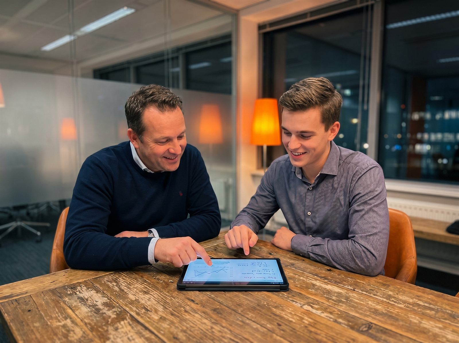 Sales coaching session